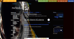 Desktop Screenshot of papagaja.majestat.cz