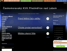 Tablet Screenshot of kvh-predmerice.majestat.cz